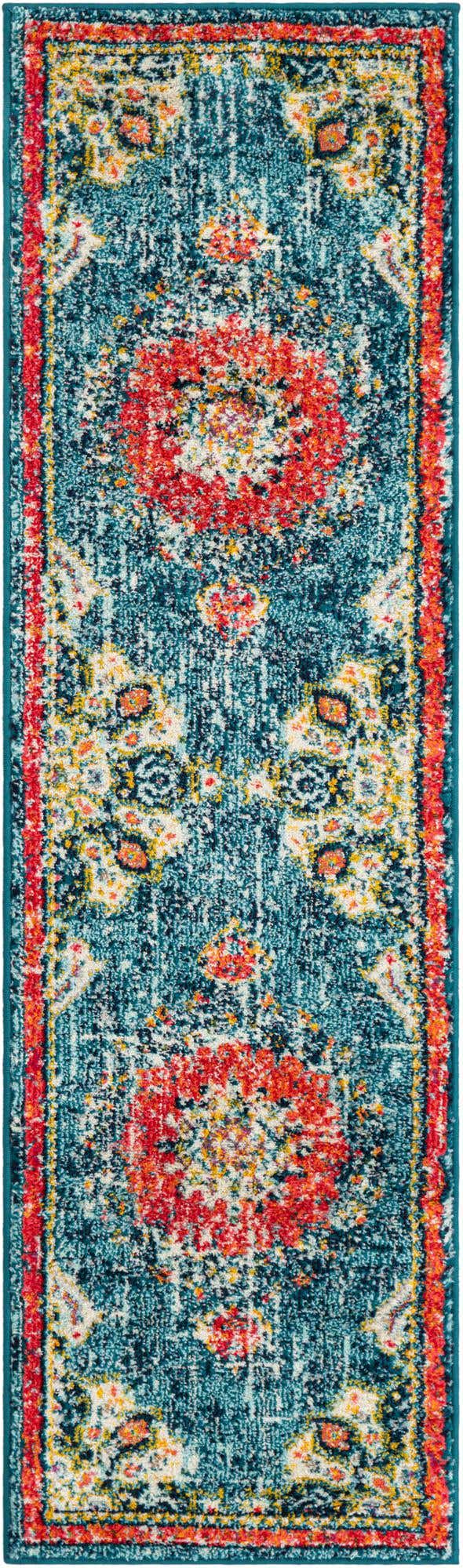 Blue 2' x 7' 1 Penrose Runner Area Rug
