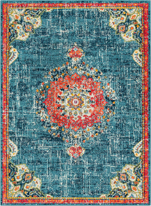 Blue 7' 10 x 11' Penrose Rectangle Area Rug