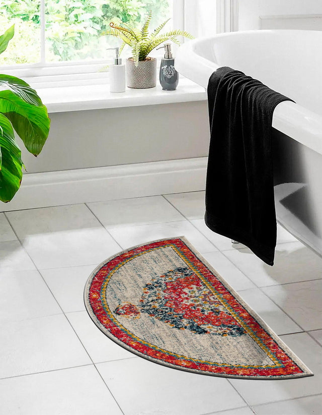 Ivory 2' 7 x 4' 1 Penrose Hearth Area Rug