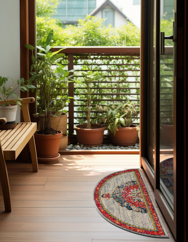 Ivory 3' 1 x 6' 1 Penrose Hearth Area Rug