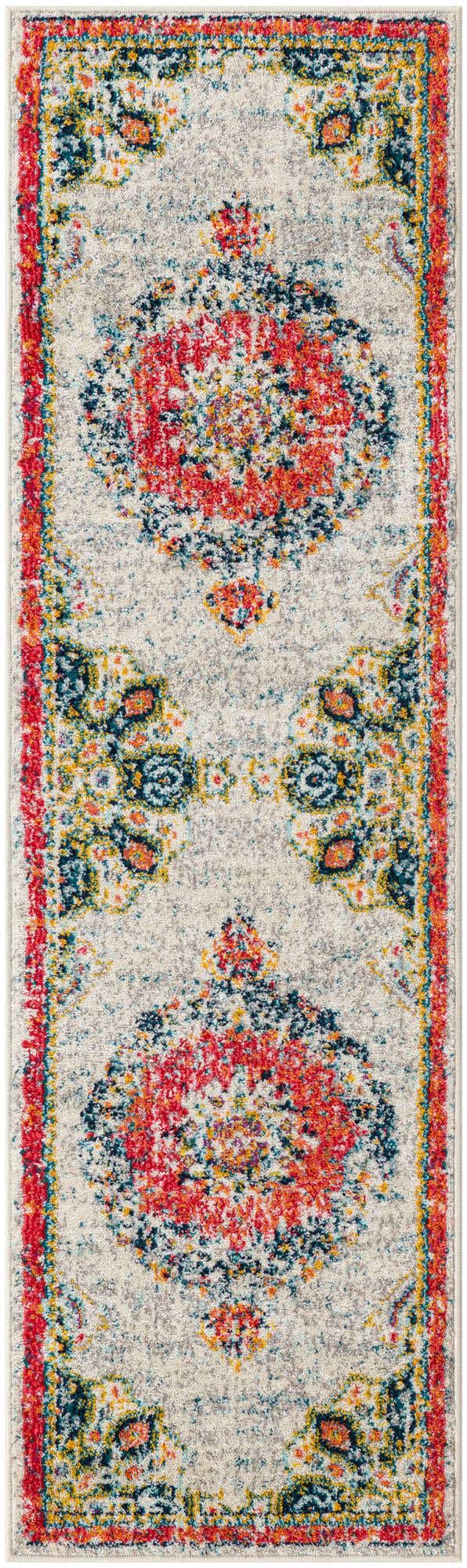 Ivory 2' x 7' 1 Penrose Runner Area Rug