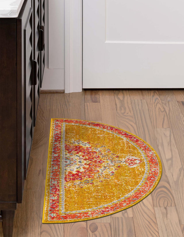 Gold 3' 1 x 6' 1 Penrose Hearth Area Rug