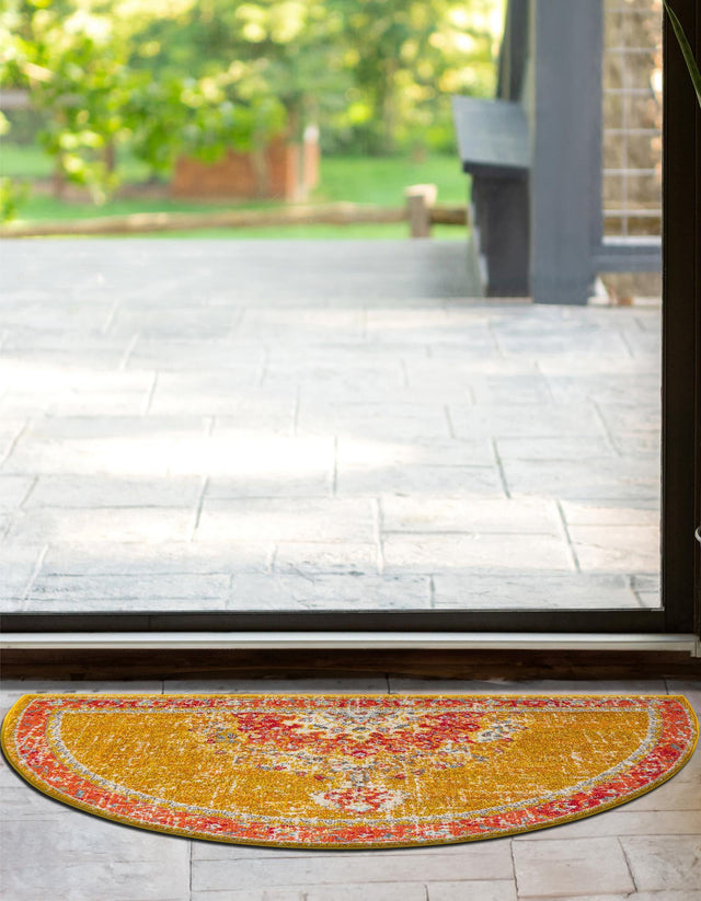 Gold 3' 1 x 6' 1 Penrose Hearth Area Rug