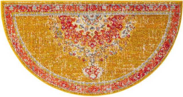 Gold 3' 1 x 6' 1 Penrose Hearth Area Rug