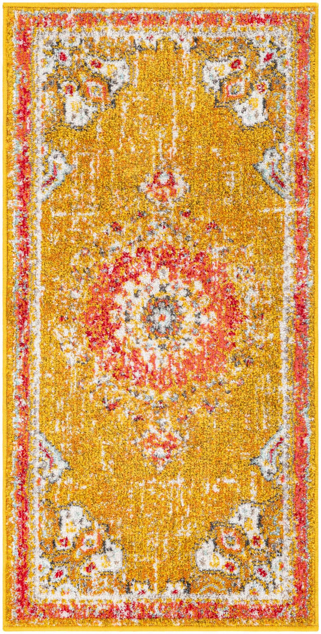 Gold 2' x 4' 1 Penrose Runner Area Rug