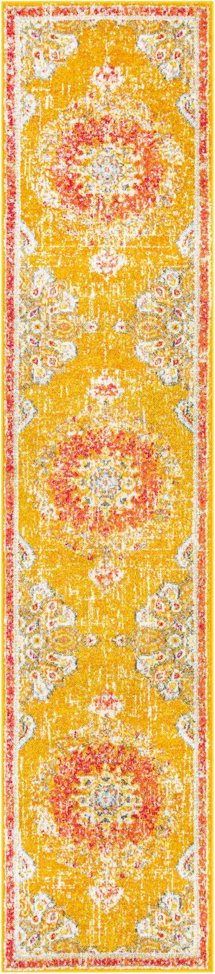 Gold 2' x 7' 1 Penrose Runner Area Rug