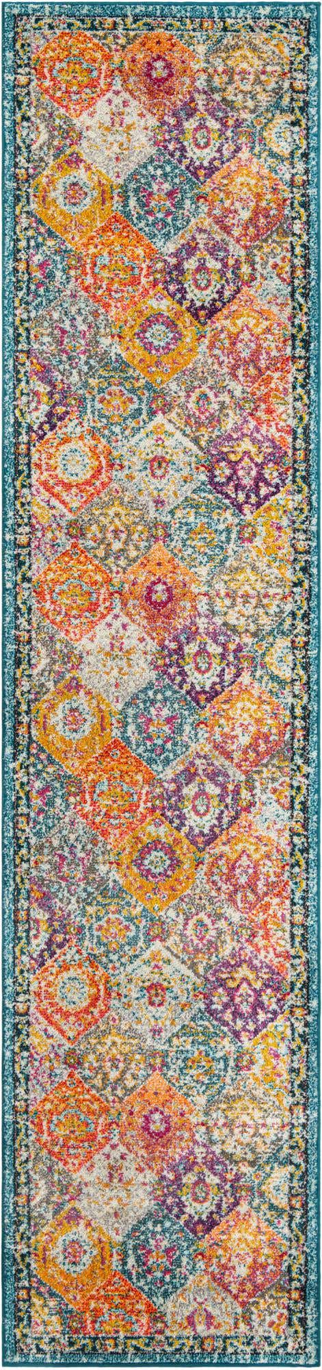 Multicolor 2' 7 x 12' Penrose Runner Area Rug