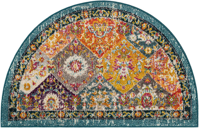 Multicolor 2' 7 x 4' 1 Penrose Hearth Area Rug