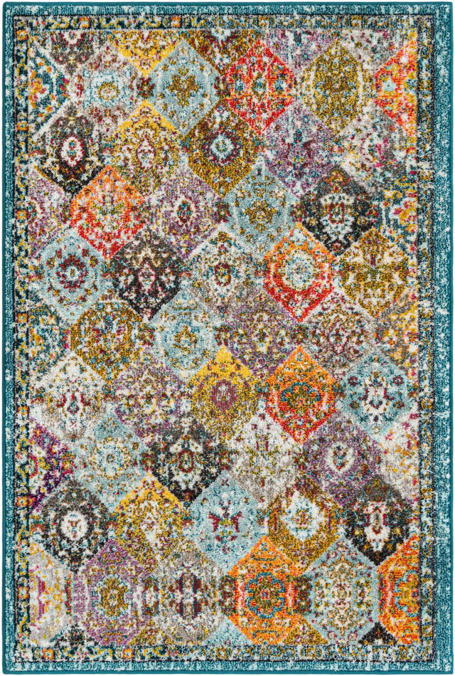 Multicolor 4' 1 x 6' 1 Penrose Rectangle Area Rug