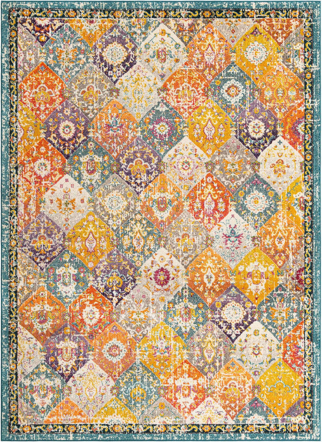 Multicolor 7' 10 x 11' Penrose Rectangle Area Rug