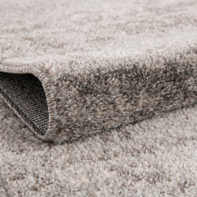 Gray 3' 1 x 6' 1 Del Mar Hearth Half-Round Semicircle Area Rug 100% Polypropylene Easy Clean Stain Resistant Vivid Modern Carpet Mat for Home Decor Interior Designing for Sale at Rug Engine