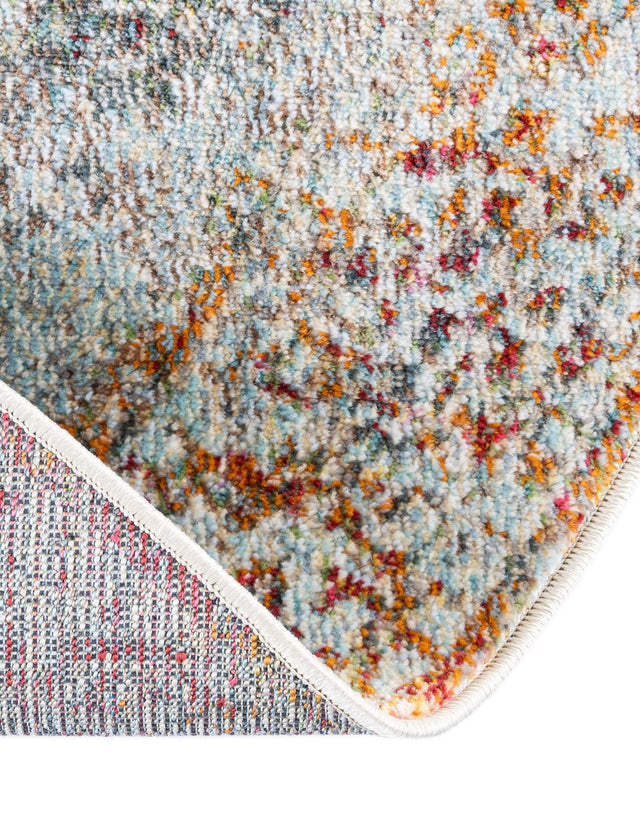 Multicolor 4' 3 x 6' 1 Baracoa Oval Area Rug 100% Polypropylene Distressed Vintage Living Dining Room Office Traditional Carpet for Sale at Rug Engine