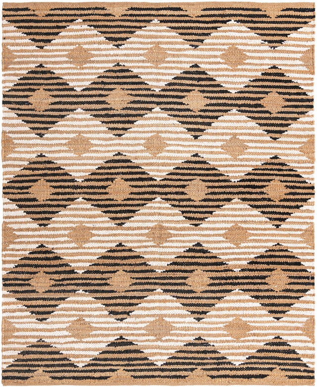 Natural Black 7' 10 x 10' Chindi Jute Rectangle Area Rug Interior Design Home Decor Carpet Mat for Sale at Rug Engine
