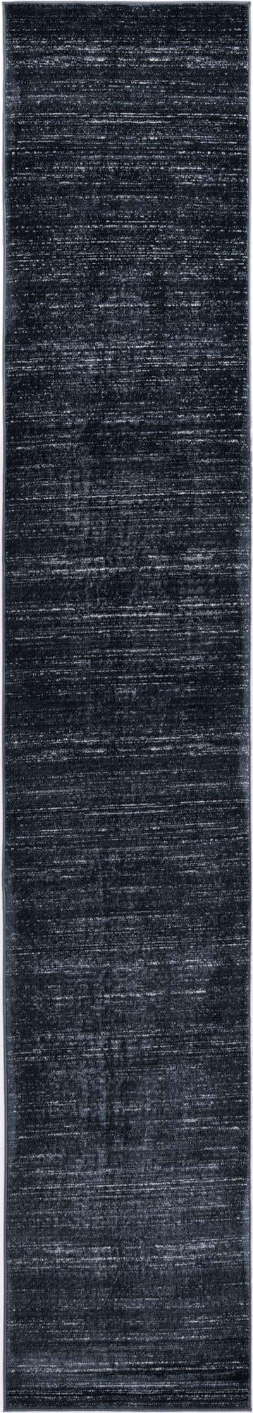 Navy Blue 2' 7 x 13' 11 Jill Zarin Uptown Runner Area Rug 70% Polypropylene & 30% Polyester Contemporary Carpet for Living, Dining, Office, Bedroom for Sale at Rug Engine