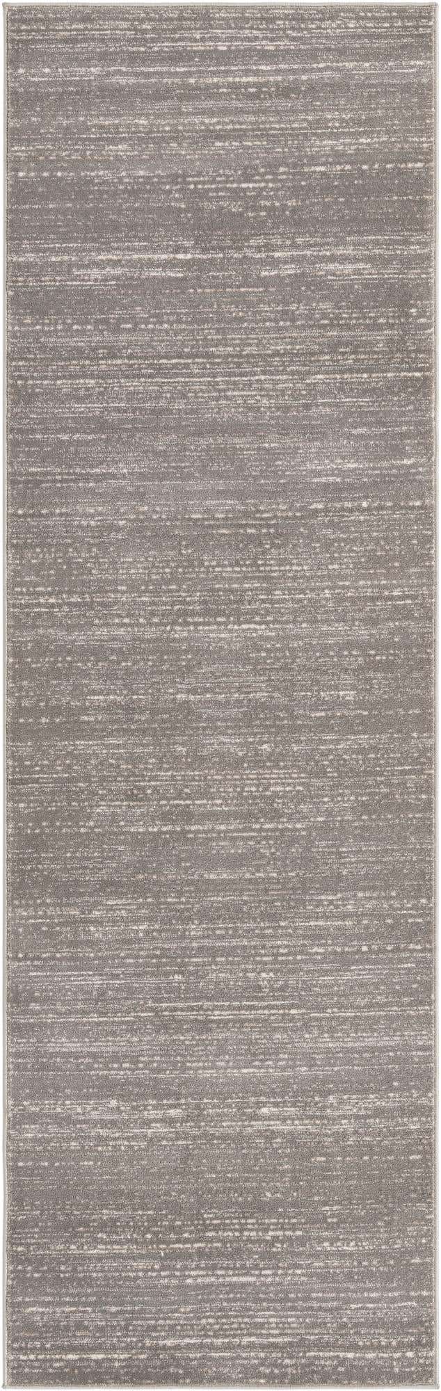 Gray 2' 7 x 8' Jill Zarin Uptown Runner Area Rug 70% Polypropylene & 30% Polyester Contemporary Carpet for Living, Dining, Office, Bedroom for Sale at Rug Engine