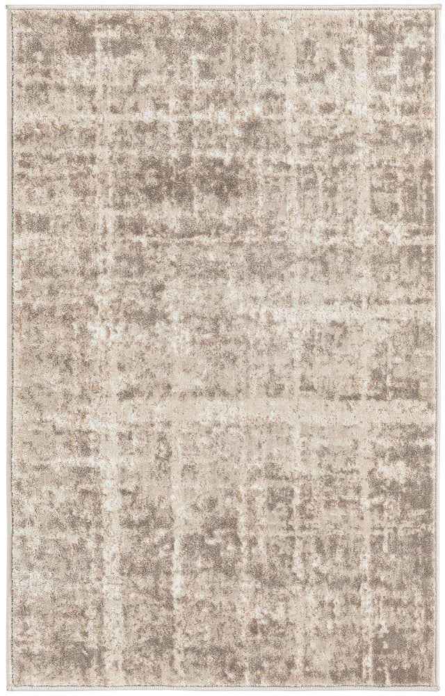 Light Brown 2' x 3' 1 Jill Zarin Uptown Rectangle Area Rug 70% Polypropylene & 30% Polyester Contemporary Carpet for Living, Dining, Office, Bedroom for Sale at Rug Engine