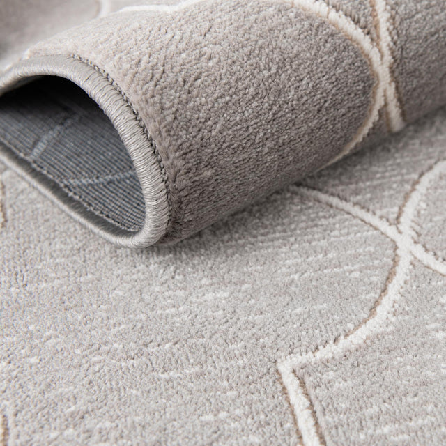 Gray 2' x 3' 1 Jill Zarin Uptown Rectangle Area Rug 70% Polypropylene & 30% Polyester Contemporary Carpet for Living, Dining, Office, Bedroom for Sale at Rug Engine