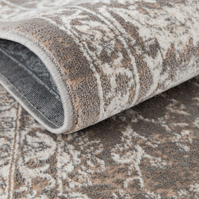 Gray 2' 7 x 13' 11 Jill Zarin Uptown Runner Area Rug 70% Polypropylene & 30% Polyester Contemporary Carpet for Living, Dining, Office, Bedroom for Sale at Rug Engine