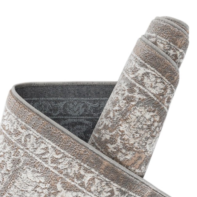 Gray 2' 7 x 13' 11 Jill Zarin Uptown Runner Area Rug 70% Polypropylene & 30% Polyester Contemporary Carpet for Living, Dining, Office, Bedroom for Sale at Rug Engine