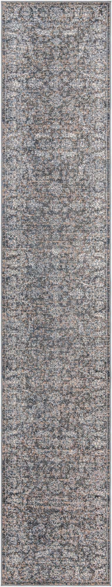 Navy Blue 2' 7 x 13' 11 Jill Zarin Uptown Runner Area Rug 70% Polypropylene & 30% Polyester Contemporary Carpet for Living, Dining, Office, Bedroom for Sale at Rug Engine