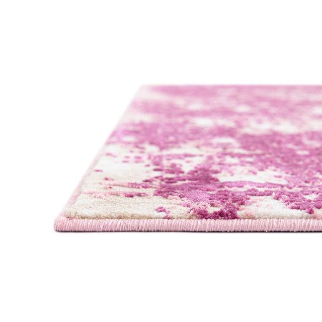 Pink 2' x 3' 1 Jill Zarin Uptown Rectangle Area Rug 70% Polypropylene & 30% Polyester Contemporary Carpet for Living, Dining, Office, Bedroom for Sale at Rug Engine