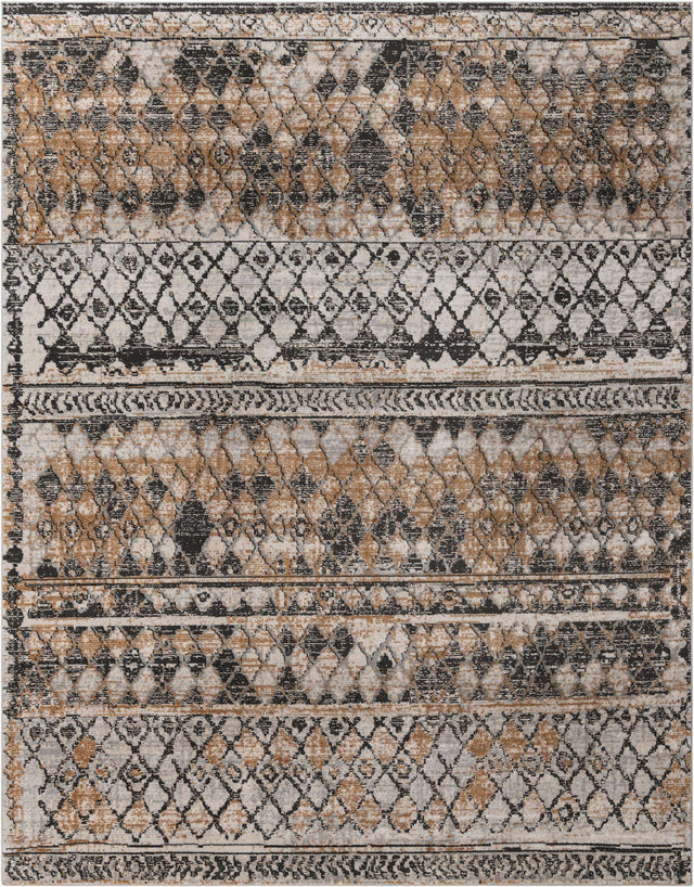 Beige 10' x 13' 1 Leipzig Rectangle Area Rug 75% Polypropylene & 25% Polyester Modern Contemporary Carpet for Kitchens, Bedroom, Living Room Home Decor for Sale at Rug Engine