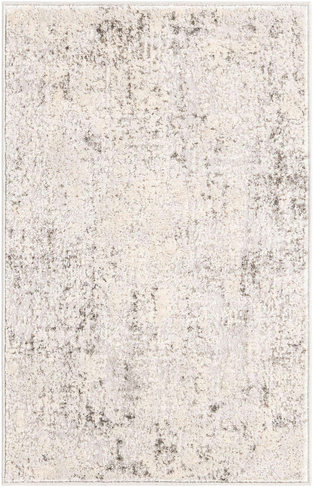 Gray 2' x 3' 1 Caspian Rectangle Area Rug 60% Polypropylene & 40% Polyester With Cotton Backing Modern Chic Carpet for Home Interior Design Decorating for Sale at Rug Engine