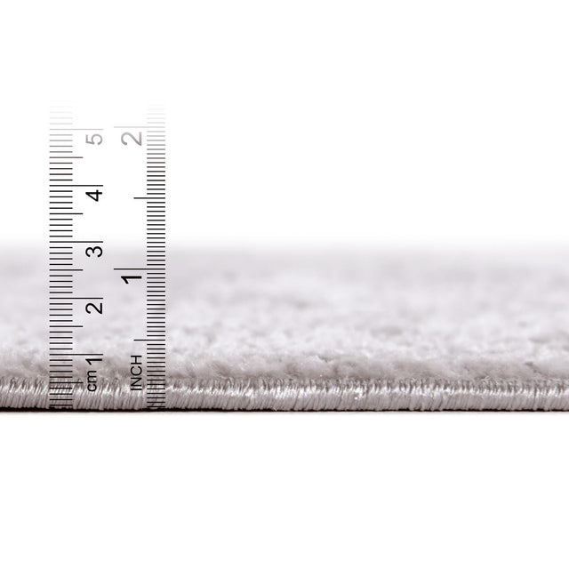 Gray 7' 10 x 7' 10 Caspian Square Area Rug 60% Polypropylene & 40% Polyester With Cotton Backing Modern Chic Carpet for Home Interior Design Decorating for Sale at Rug Engine