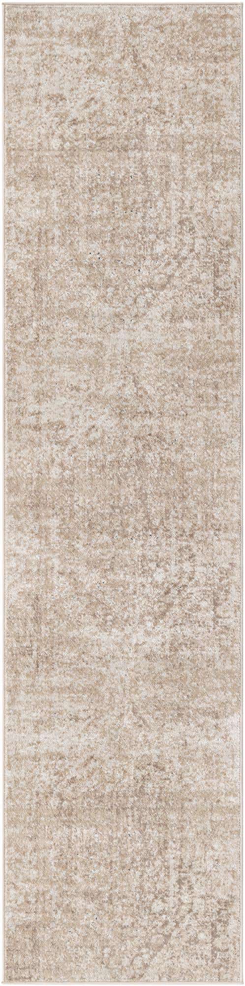 Beige 2' 7 x 10' Chateau Runner Area Rug 85% Polypropylene & 15% Chenille With Cotton Backing Traditional Vintage Distressed Carpet for Classical Interior Design Decorating for Sale at Rug Engine