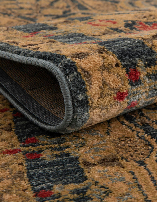 Navy Blue 5' 1 x 8' Edinburgh Oval Area Rug 100% Polypropylene Easy Clean With Cotton Backing Traditional Classic Design Carpet for Living, Dining Room, Office for Sale at Rug Engine