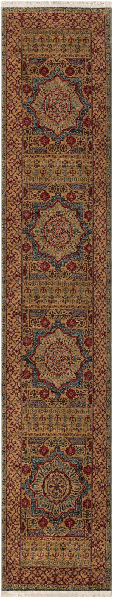 Light Blue 2' 7 x 13' 1 Palace Runner Area Rug