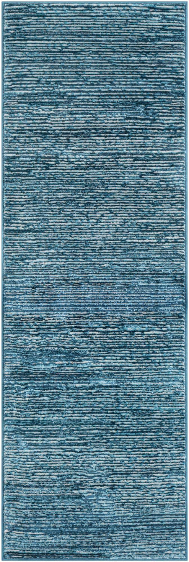Blue 2' x 6' 1 Finsbury Runner Area Rug 60% Polypropylene & 40% Polyester Contemporary Carpet for Living Rooms, Dining, Offices for Sale at Rug Engine