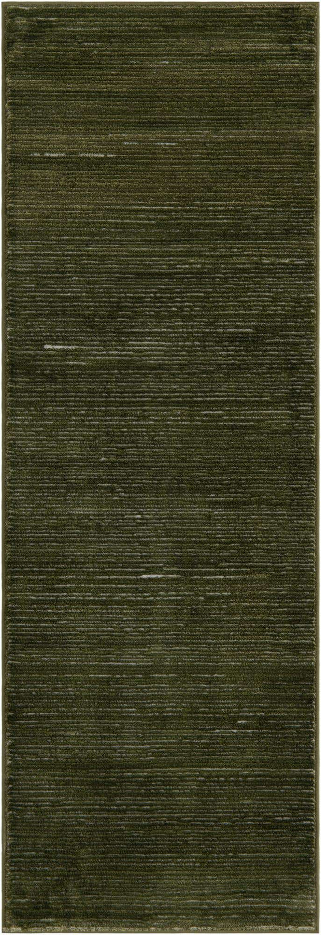 Green 2' x 6' 1 Finsbury Runner Area Rug 60% Polypropylene & 40% Polyester Contemporary Carpet for Living Rooms, Dining, Offices for Sale at Rug Engine