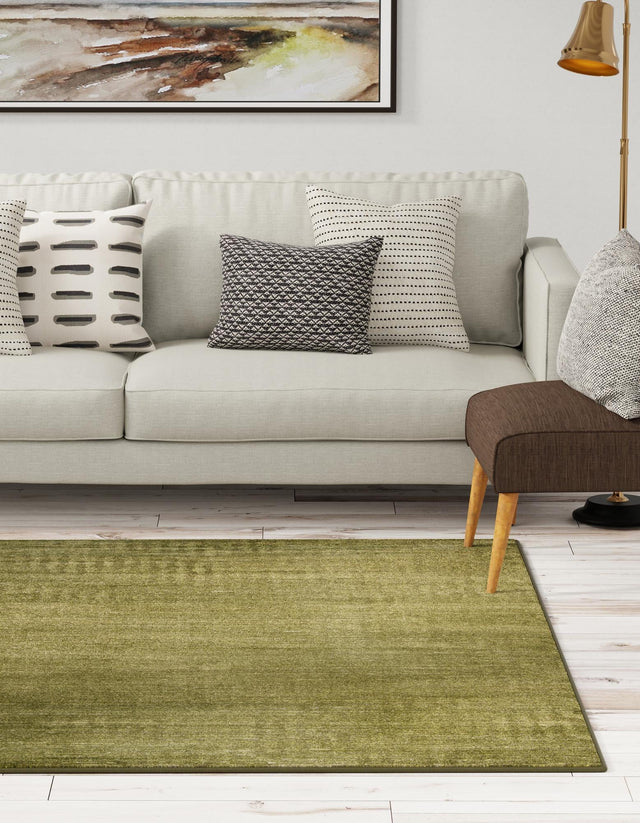 Green 7' 10 x 7' 10 Finsbury Square Area Rug 60% Polypropylene & 40% Polyester Contemporary Carpet for Living Rooms, Dining, Offices for Sale at Rug Engine