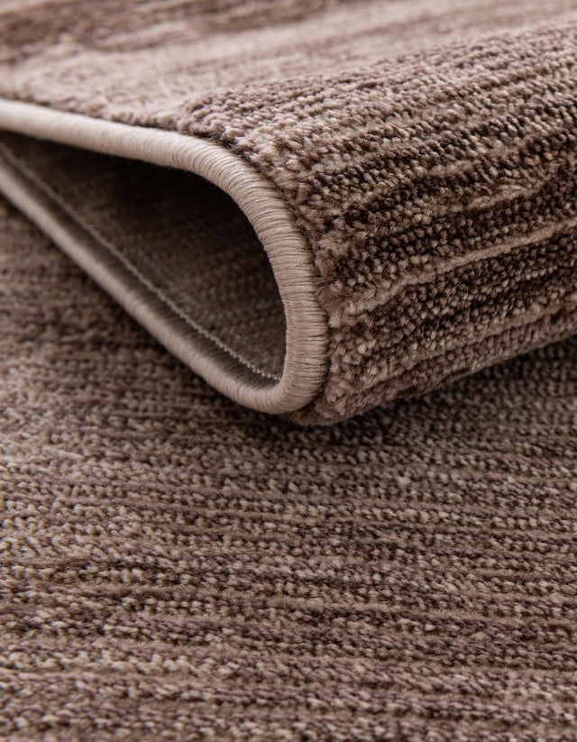 Brown 9' x 12' Finsbury Rectangle Area Rug 60% Polypropylene & 40% Polyester Contemporary Carpet for Living Rooms, Dining, Offices for Sale at Rug Engine