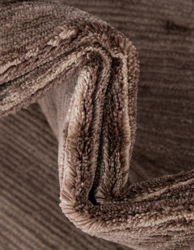 Brown 2' x 6' 1 Finsbury Runner Area Rug 60% Polypropylene & 40% Polyester Contemporary Carpet for Living Rooms, Dining, Offices for Sale at Rug Engine