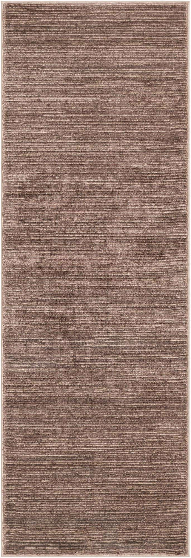 Brown 2' x 6' 1 Finsbury Runner Area Rug 60% Polypropylene & 40% Polyester Contemporary Carpet for Living Rooms, Dining, Offices for Sale at Rug Engine