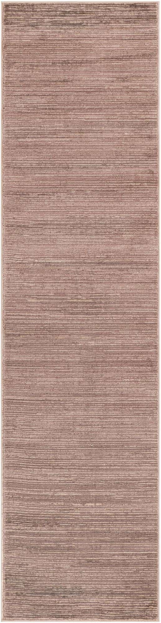 Brown 2' x 8' Finsbury Runner Area Rug 60% Polypropylene & 40% Polyester Contemporary Carpet for Living Rooms, Dining, Offices for Sale at Rug Engine