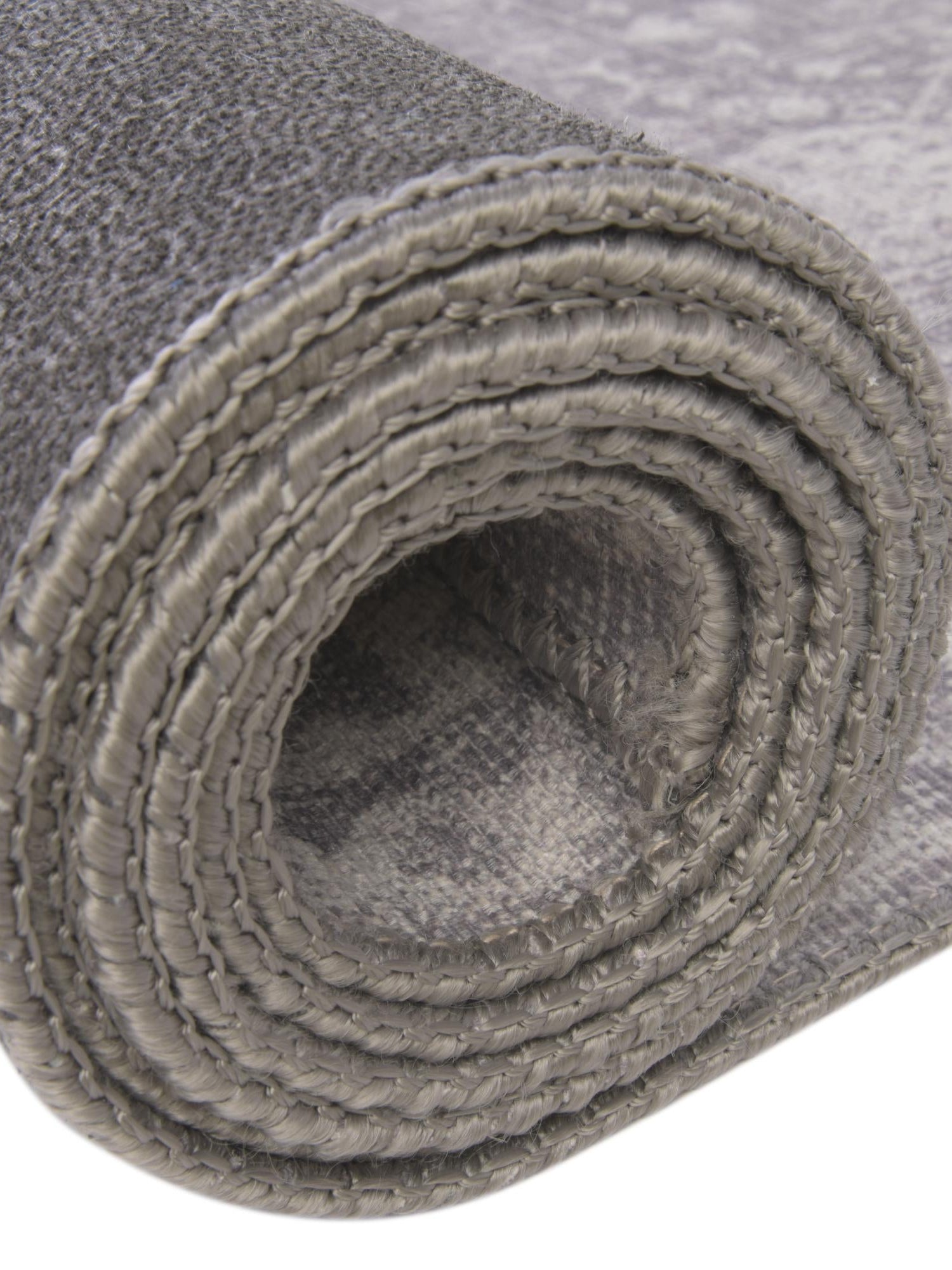 Washable Gray 7' 6 x 7' 6 Timeless Square Area Rug Easy to Clean Stain Resistant & Durable