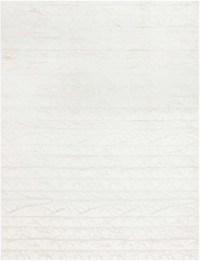 Ivory 9' x 12' Finsbury Rectangle Area Rug 60% Polypropylene & 40% Polyester Contemporary Carpet for Living Rooms, Dining, Offices for Sale at Rug Engine