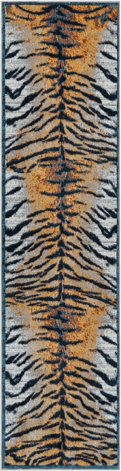 Washable Light Brown 2' x 8' Kamala Washable Runner Area Rug Easy to Clean Stain Resistant & Durable 100% Polyester Spill-Friendly Carpet for Sale at Rug Engine