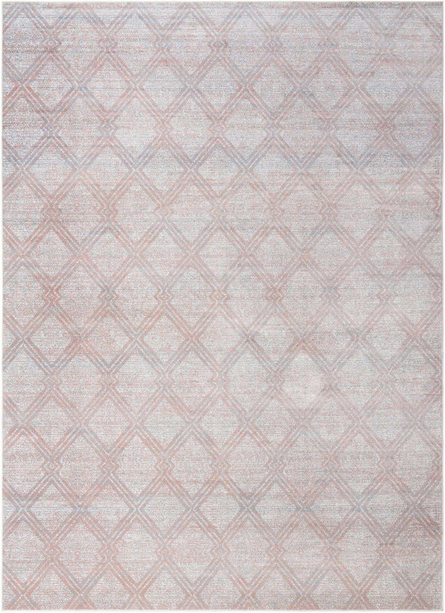 Washable Rose Pink 10' x 14' 1 Kamala Washable Rectangle Area Rug Easy to Clean Stain Resistant & Durable 100% Polyester Spill-Friendly Carpet for Sale at Rug Engine