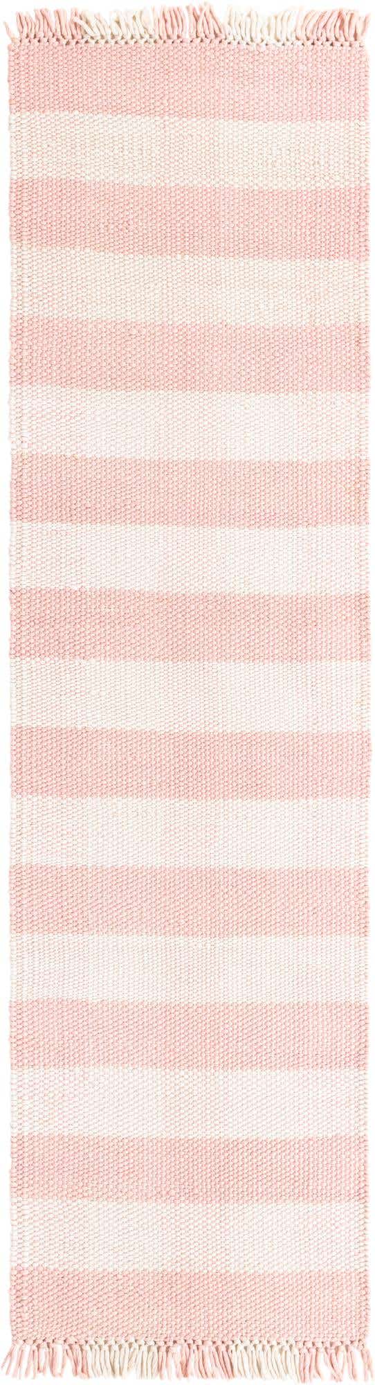 Washable Pink 2' 7 x 10' Eco Plaid Indoor Outdoor Washable Runner Area Rug Easy to Clean Stain Resistant & Durable Weather Resistant for Patio, Deck, Terrace, Balcony, Porch 100% Recycled Plastic Bottles Carpet Mat for Sale at Rug Engine