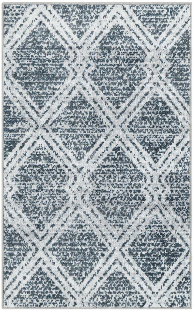 Washable Ivory 2' x 3' 1 Kamala Washable Rectangle Area Rug Easy to Clean Stain Resistant & Durable 100% Polyester Spill-Friendly Carpet for Sale at Rug Engine