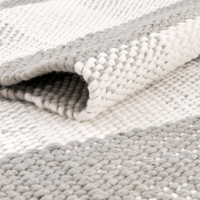 Washable Gray 7' 10 x 7' 10 Eco Plaid Indoor Outdoor Washable Square Area Rug Easy to Clean Stain Resistant & Durable Weather Resistant for Patio, Deck, Terrace, Balcony, Porch 100% Recycled Plastic Bottles Carpet Mat for Sale at Rug Engine