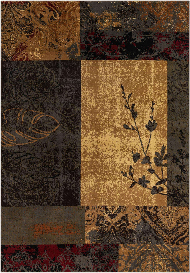 Beige 6' 1 x 9' Barista Rectangle Area Rug 100% Polypropylene Abstract Modern Geometric Carpet for Living Room Dining Office Dorm Room Decor for Sale at Rug Engine