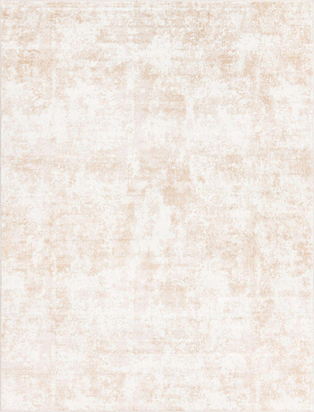 Sand 7' 1 x 10' Eos Rectangle Area Rug 100% Polypropylene Stain Resistant Carpet With Cotton Backing Marbled Design for Living, Dining Room, Office for Sale at Rug Engine