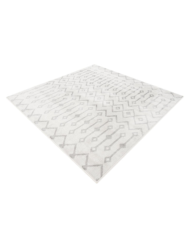 Pearl 5' 3 x 5' 3 Bohemian Trellis Square Area Rug 100% Polypropylene With Cotton Backing Geometric Modern Boho Decor Carpet for Living Rooms Office Dining Kitchen Interior Design for Sale at Rug Engine