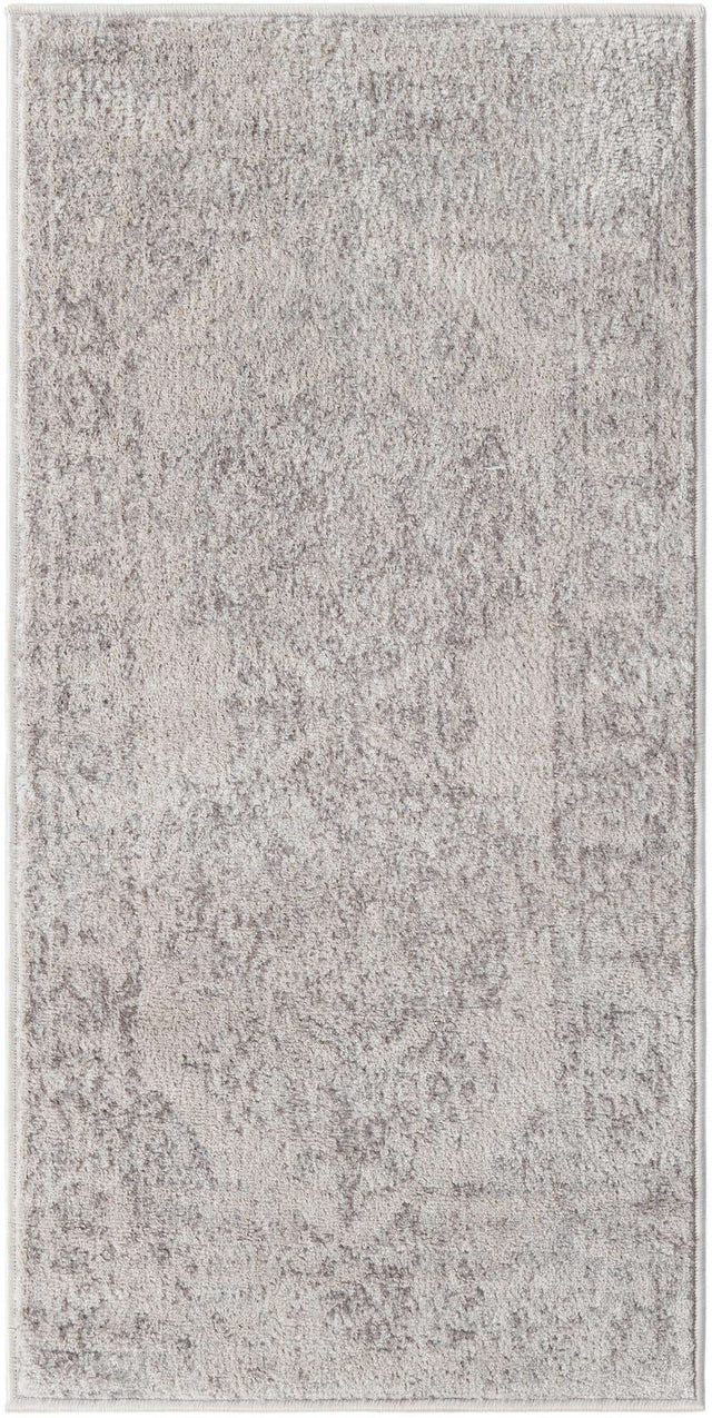 Ivory 2' x 4' 1 Oxford Runner Area Rug Traditional Design 100% Polypropylene Carpet for Living Room, Bedrooms, Dining, Office for Sale at Rug Engine