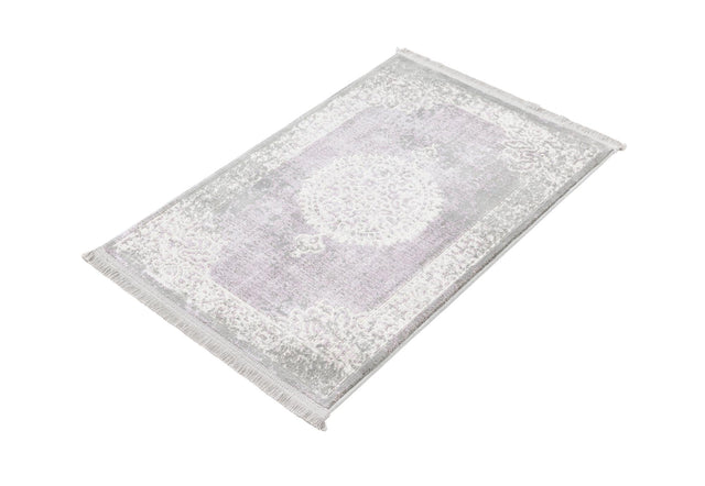 Purple 2' x 3' 1 New Classical Rectangle Area Rug 70% Polypropylene & 30% Polyester Traditional Vintage Distressed Carpet for Interior Design Home Decor for Sale at Rug Engine